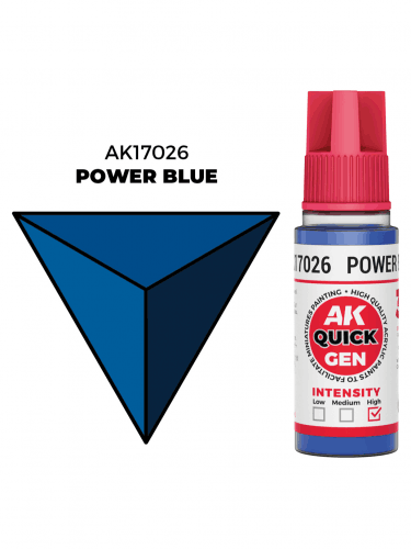 Kontrastfarbe AK Quick Gen (Power Blue) - kräftiges Blau