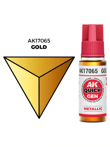 AK Quick Gen (Gold) - Kontrastfarbe, Gold