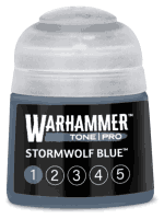 Grundfarbe Warhammer Tone Pro (Stormwolf Blue 1) - Blassblau