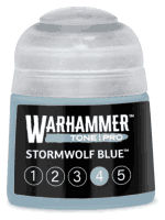 Grundfarbe Warhammer Tone Pro (Stormwolf Blue 4) - Blassblau