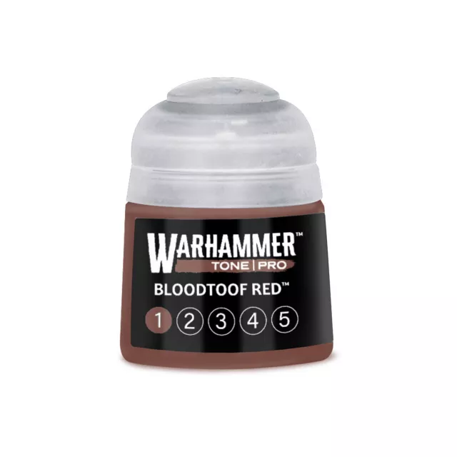 Grundfarbe Warhammer Tone Pro (Bloodtoof Red 1) - Rot - Warhammer Colour
