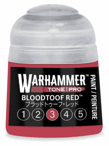 Grundfarbe Warhammer Tone Pro (Bloodtoof Red 3) - Rot