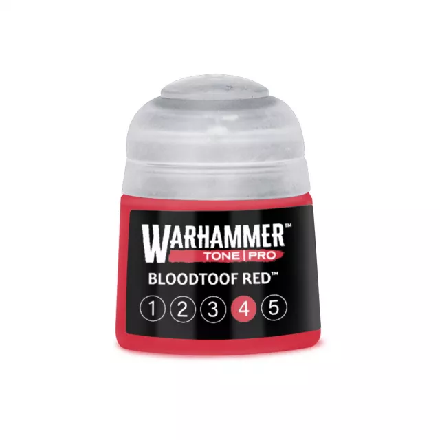 Grundfarbe Warhammer Tone Pro (Bloodtoof Red 4) - Rot - Warhammer Colour