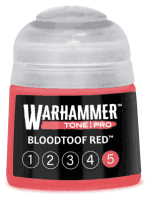 Grundfarbe Warhammer Tone Pro (Bloodtoof Red 5) - Rot