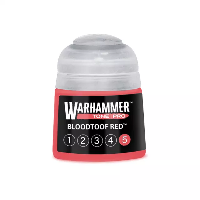 Grundfarbe Warhammer Tone Pro (Bloodtoof Red 5) - Rot - Warhammer Colour