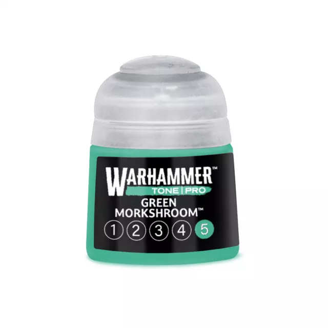 Grundfarbe Warhammer Tone Pro (Green Morkshroom 5) - Mintgrün - Warhammer Colour