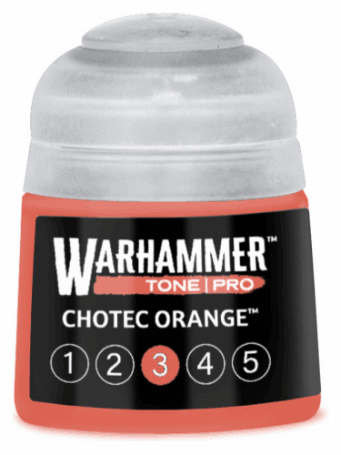 Grundfarbe Warhammer Tone Pro (Chotec Orange 3) - Orange