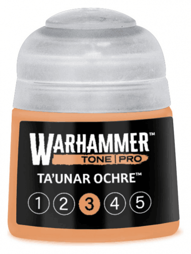 Grundfarbe Warhammer Tone Pro (Ta'unar Ochre 3) - Orange
