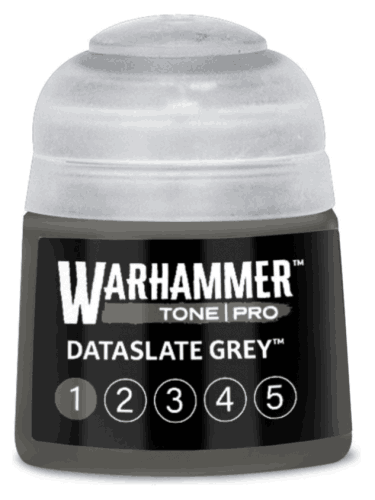 Grundfarbe Warhammer Tone Pro (Dataslate Grey 1) - Grau