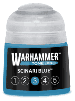 Grundfarbe Warhammer Tone Pro (Scinari Blue 3) - Hellblau