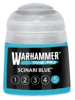 Grundfarbe Warhammer Tone Pro (Scinari Blue 5) - Hellblau