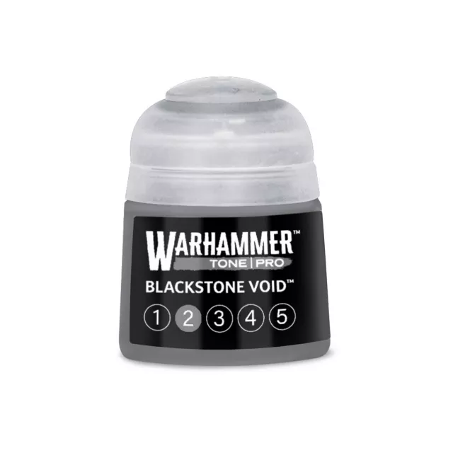 Grundfarbe Warhammer Tone Pro (Blackstone Void 2) - Hellgrau - Warhammer Colour