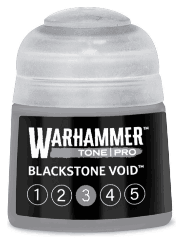 Grundfarbe Warhammer Tone Pro (Blackstone Void 3) - Hellgrau
