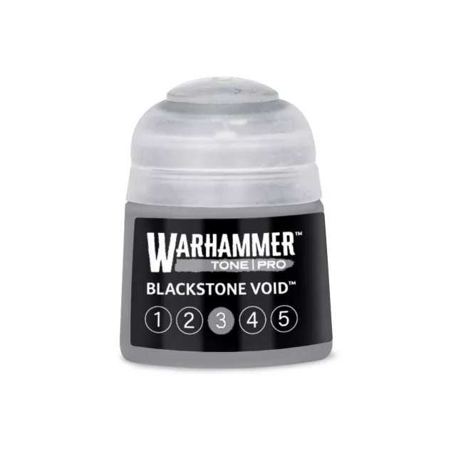 Grundfarbe Warhammer Tone Pro (Blackstone Void 3) - Hellgrau - Warhammer Colour