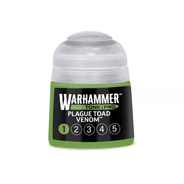 Grundfarbe Warhammer Tone Pro (Plague Toad Venom 1) - Hellgrün - Warhammer Colour
