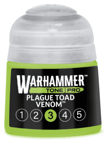 Grundfarbe Warhammer Tone Pro (Plague Toad Venom 3) - Hellgrün
