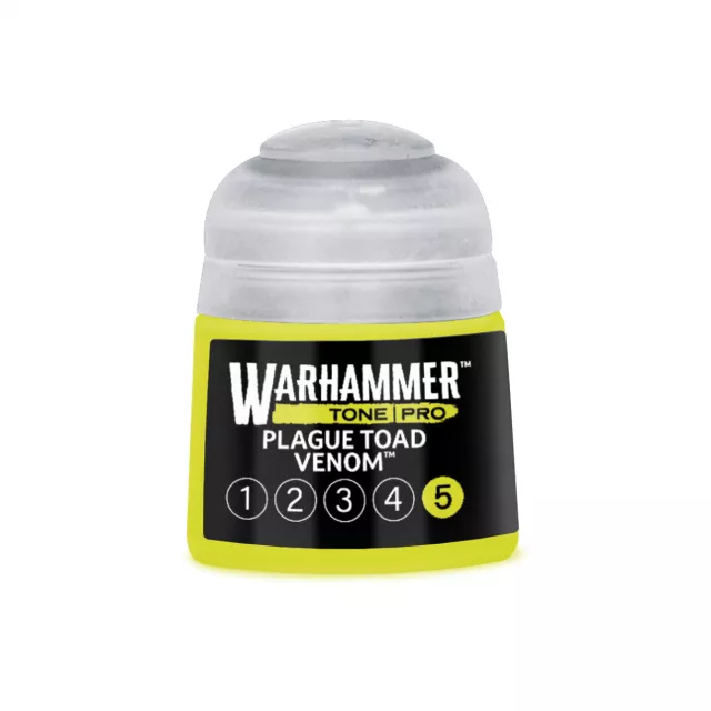 Grundfarbe Warhammer Tone Pro (Plague Toad Venom 5) - Hellgrün - Warhammer Colour