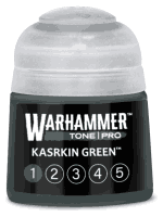 Grundfarbe Warhammer Tone Pro (Kasrkin Green 1) - Grün