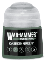 Grundfarbe Warhammer Tone Pro (Kasrkin Green 2) - Grün
