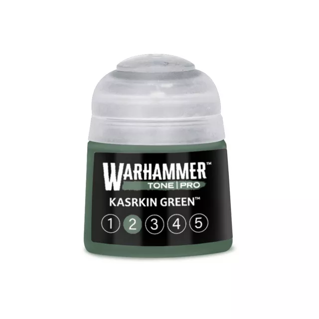 Grundfarbe Warhammer Tone Pro (Kasrkin Green 2) - Grün - Warhammer Colour