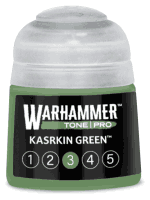 Grundfarbe Warhammer Tone Pro (Kasrkin Green 3) - Grün
