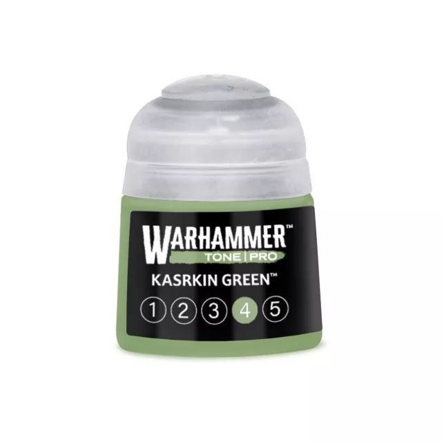 Grundfarbe Warhammer Tone Pro (Kasrkin Green 4) - Grün - Warhammer Colour