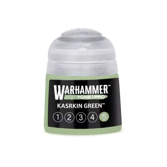 Grundfarbe Warhammer Tone Pro (Kasrkin Green 5) - Grün - Warhammer Colour