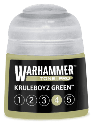 Grundfarbe Warhammer Tone Pro (Kruleboyz Green 4) - Grün