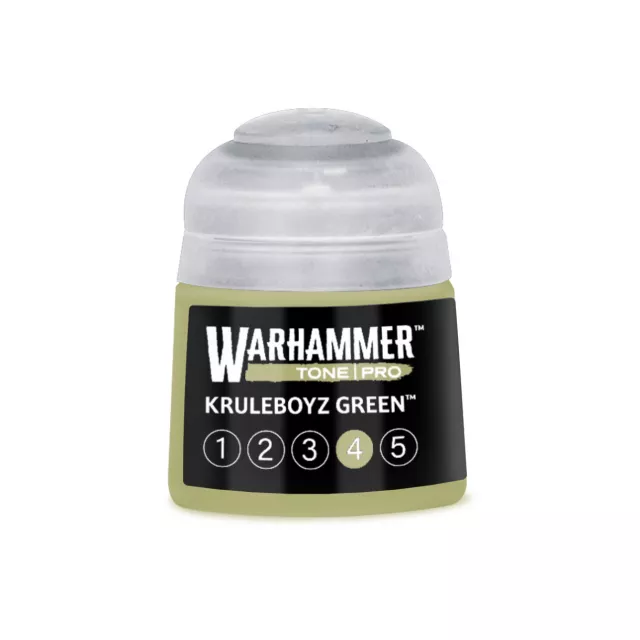Grundfarbe Warhammer Tone Pro (Kruleboyz Green 4) - Grün - Warhammer Colour