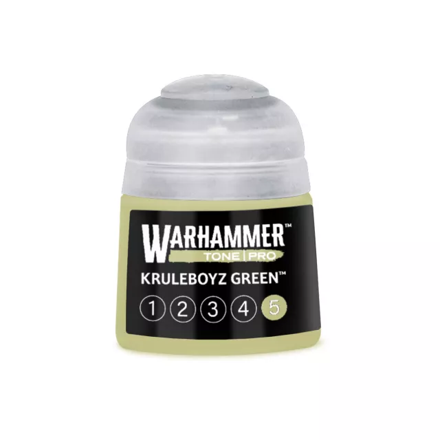 Grundfarbe Warhammer Tone Pro (Kruleboyz Green 5) - Grün - Warhammer Colour