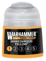 Grundfarbe Warhammer Tone Pro (Hawkshroud Yellow 1) - Gelb