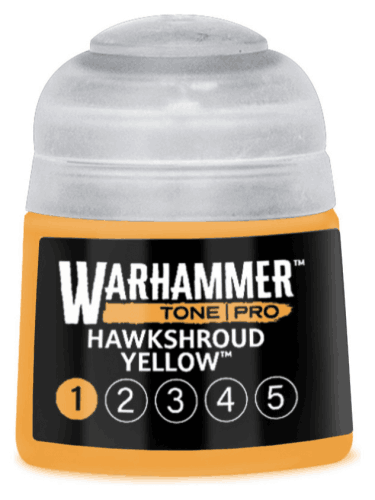Grundfarbe Warhammer Tone Pro (Hawkshroud Yellow 1) - Gelb