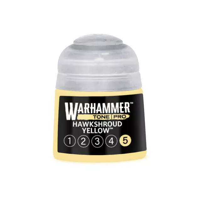Grundfarbe Warhammer Tone Pro (Hawkshroud Yellow 5) - Gelb - Warhammer Colour