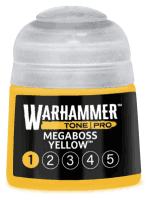 Grundfarbe Warhammer Tone Pro (Megaboss Yellow 1) - Gelb