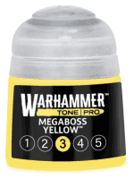 Grundfarbe Warhammer Tone Pro (Megaboss Yellow 3) - Gelb