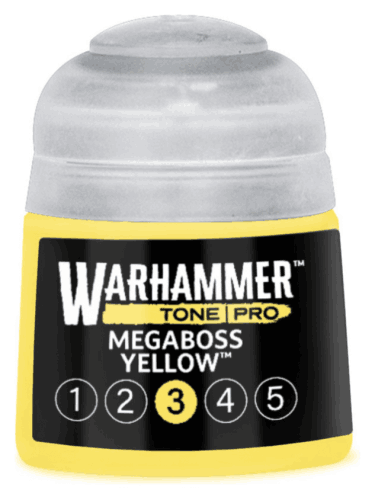 Grundfarbe Warhammer Tone Pro (Megaboss Yellow 3) - Gelb