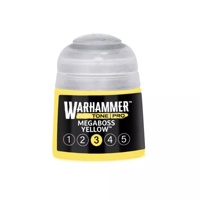 Grundfarbe Warhammer Tone Pro (Megaboss Yellow 3) - Gelb - Warhammer Colour