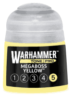 Grundfarbe Warhammer Tone Pro (Megaboss Yellow 5) - Gelb