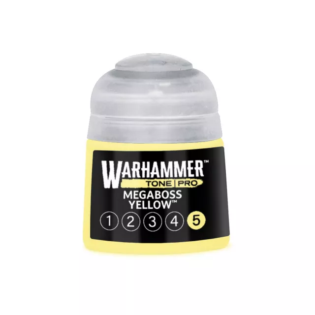 Grundfarbe Warhammer Tone Pro (Megaboss Yellow 5) - Gelb - Warhammer Colour