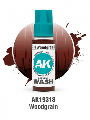 AK Wash (Woodgrain) - Farbton, Holzoptik