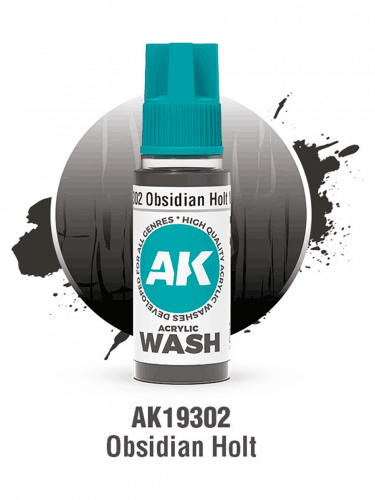 AK Wash (Obsidian Holt) - Farbton, Obsidian-Schwarz
