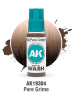 AK Wash (Pure Grime) - Farbton, schmutziges Braun-Grau