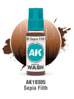 AK Wash (Sepia Filth) - Farbton, schmutziges Sepia