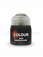 Citadel Base Paint (Corvus Black) - Grundfarbe, Schwarz