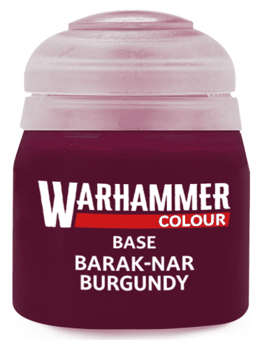 Warhammer Colour Base Paint (Barak-Nar Burgundy) - Grundfarbe, Rot