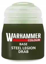Citadel Base Paint (Steel Legion Drab) - Grundfarbe, Braun