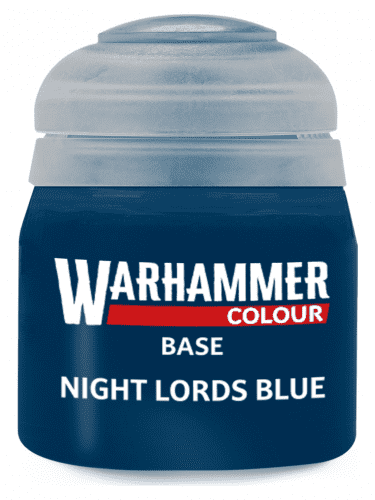 Warhammer Colour Base Paint (Night Lords Blue) - Grundfarbe, Blau
