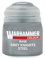 Warhammer Colour Base Paint (Grey Knights Steel) - Grundfarbe, Grau