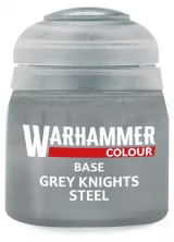 Citadel Base Paint (Grey Knights Steel) - Grundfarbe, Grau
