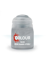 Citadel Base Paint (Iron Hands Steel) - Grundfarbe, Grau